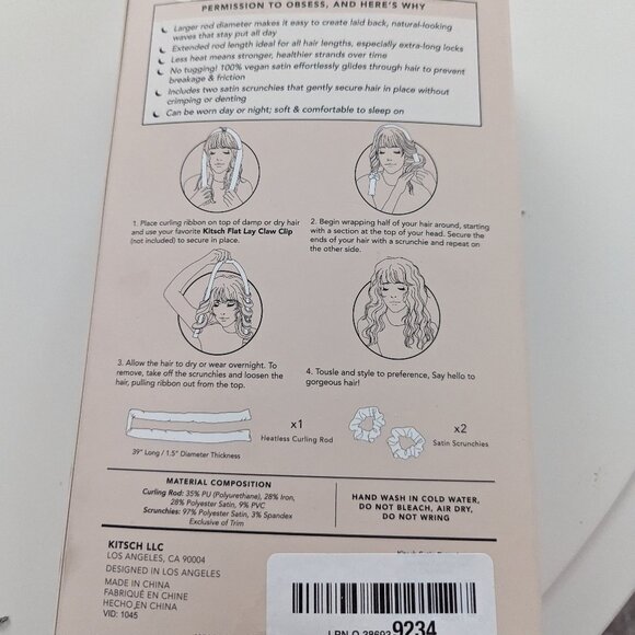 Kitsch Extra Heatless Large Curling Set - Picture 2 of 2